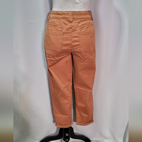 Democracy Women's NWT Peach "Ab" Solution Ankle Skimmer Skinny Jeans 10 Petite - Picture 11 of 12